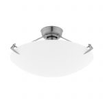Frosted Glass DIY Oyster Flush Ceiling Light