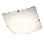 Eden 17W LED Flush Ceiling Light Glass