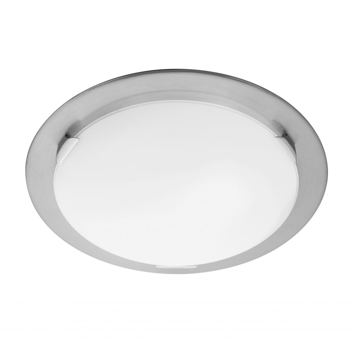 Alaska 30W LED Flush Ceiling Light Chrome Arlec UK