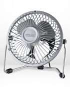 4 Inch Mini USB Fan Chrome