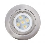 LED Downlight Kit 5.5W 500Lumens Daylight - Brushed Nickel Finish