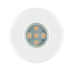 Fire Rated LED Downlight Kit 5.5W 560Lumens Warm White - White Finish