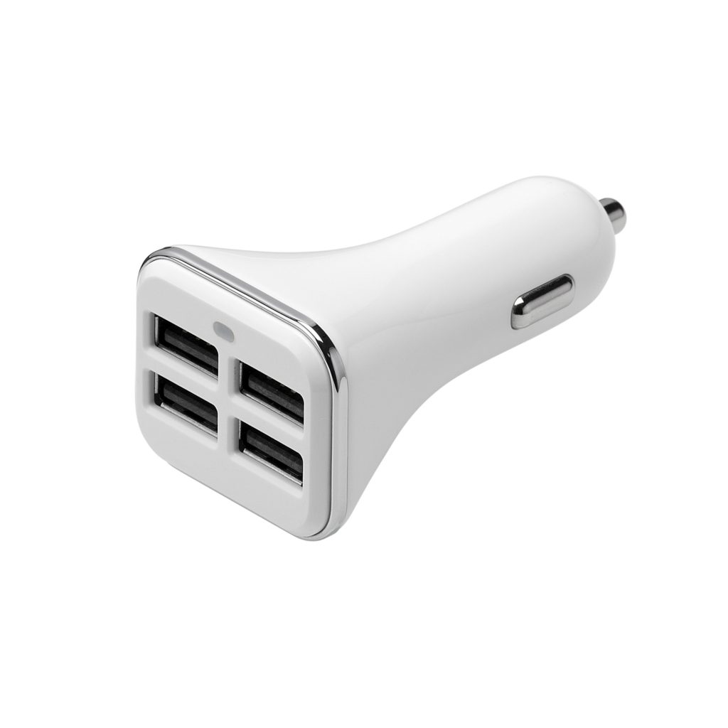 Car USB Charger 4 Port 6.8A Arlec UK