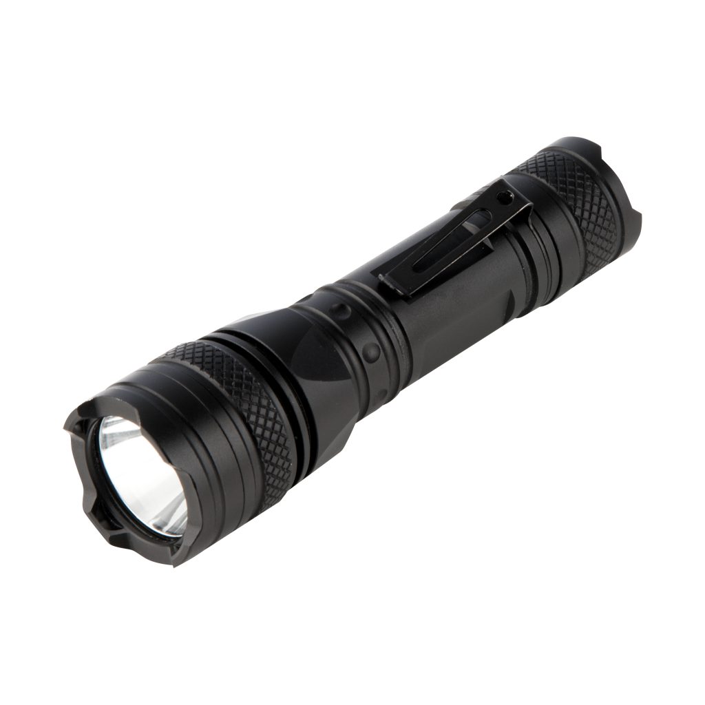 Mini LED Torch With Pocket Clip 3W Arlec UK