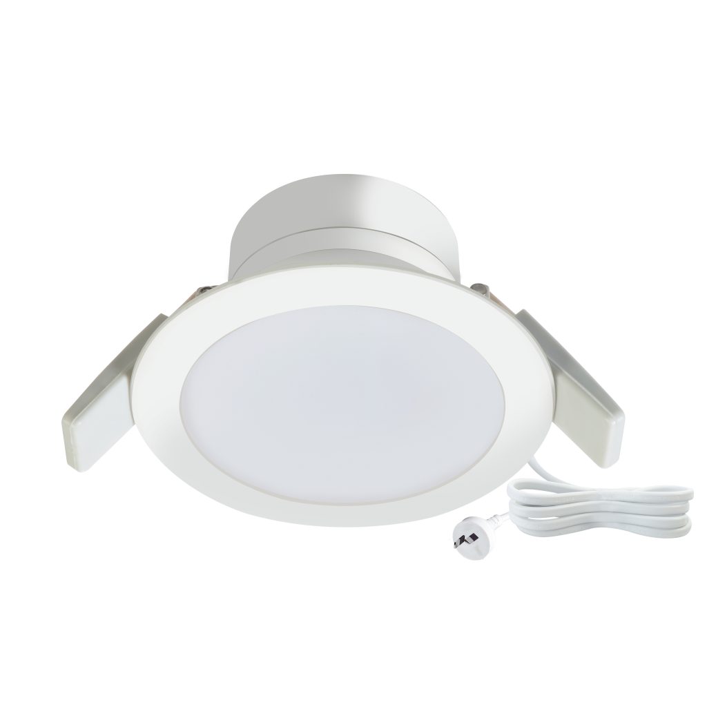 Dimmable LED Downlight Kit 7W 520Lumens Warm White White Finish