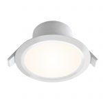 Dimmable LED Downlight 7W Switchable Dual Colour - White Finish
