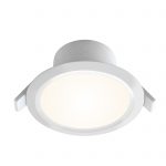 Dimmable LED Downlight 9W Switchable Dual Colour - White Finish