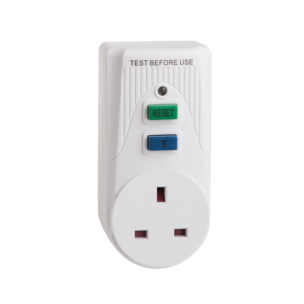 Indoor RCD Single Outlet Safety Switch Arlec UK