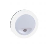 Nightlight LED White O-Shaped Automatic Dusk to Dawn