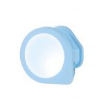 Nightlight LED Blue Mini Q-Shaped Automatic Dusk to Dawn