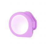 Nightlight LED Pink Mini Q-Shaped Automatic Dusk to Dawn