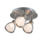 Arla Plate Spotlight, 3 Light Glass