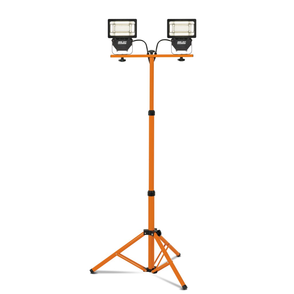 LED Worklight with Tripod 2 X 25W Arlec UK